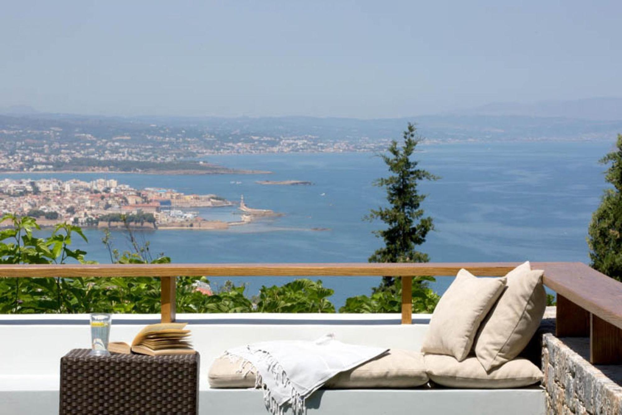 Villa Terra Creta Luxury Retreat And Spa Chania  ภายนอก รูปภาพ